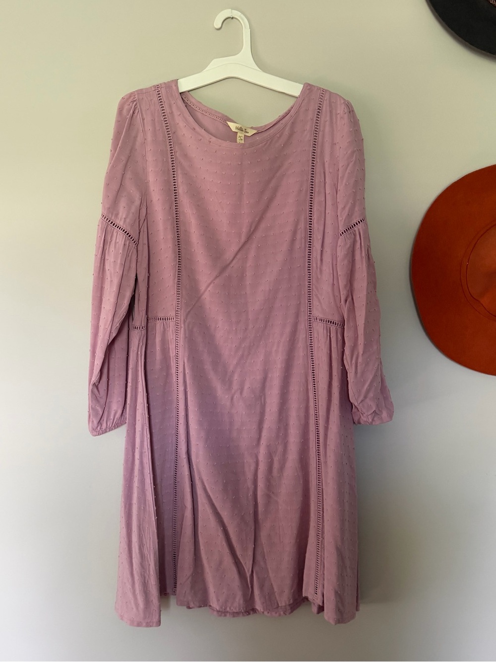 Mathilda Jane soft pink dress. Size small